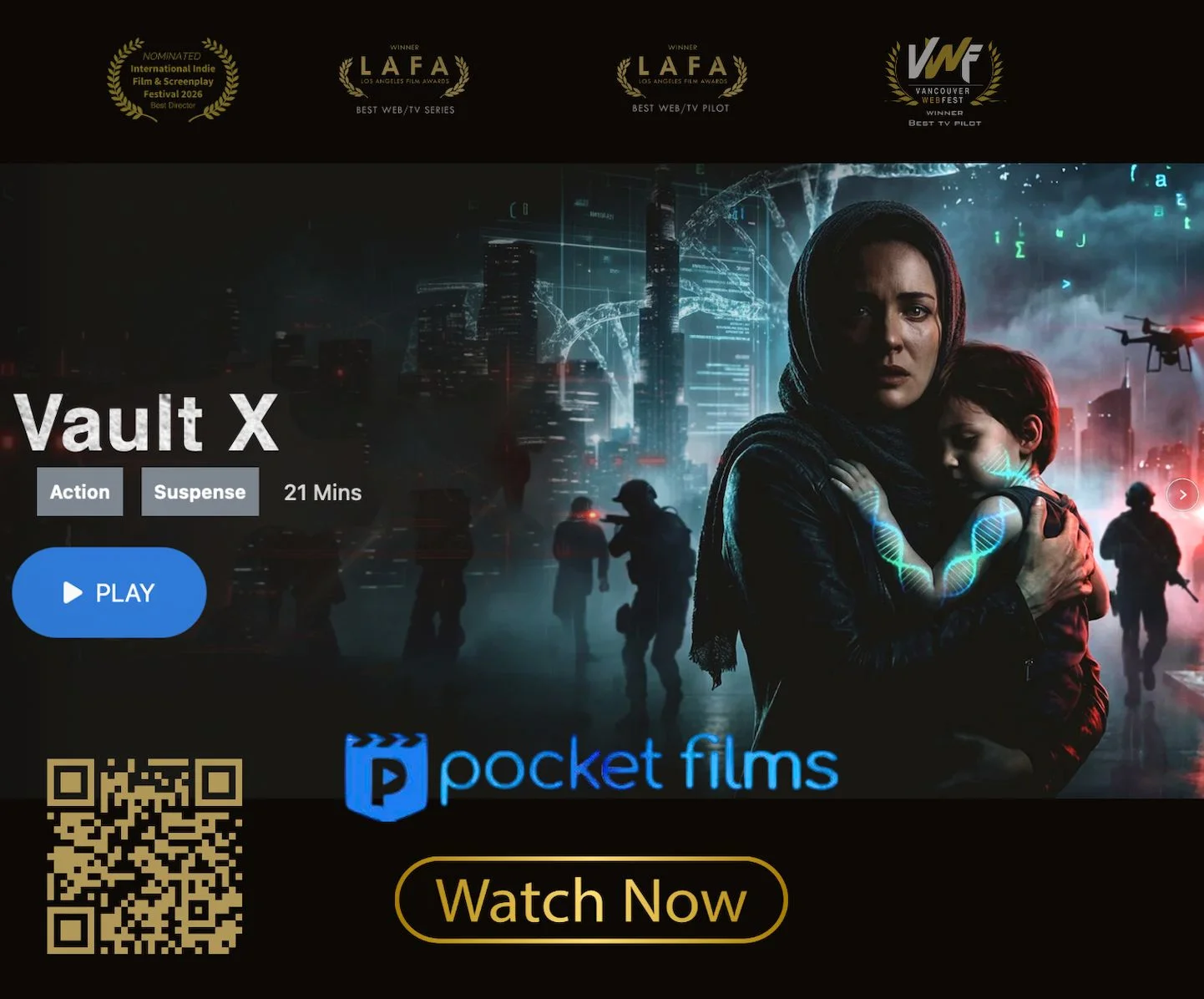 Vault X - High-Concept Thriller